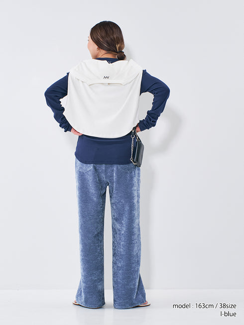 【 予約:11月中旬 】MOLE TWILL TUCK WIDE PT /Y254-31136
